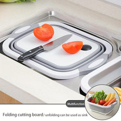 Multifunctional Folding Serving Board Vegetable Washing Storage