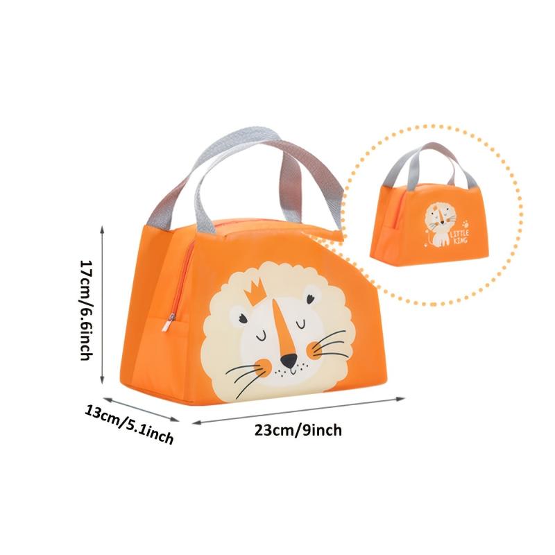 Large Capacity Insulated Lunch Bag for Handbag Bento and Portable Meals
