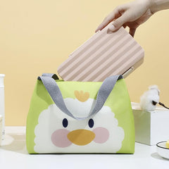 Large Capacity Insulated Lunch Bag for Handbag Bento and Portable Meals