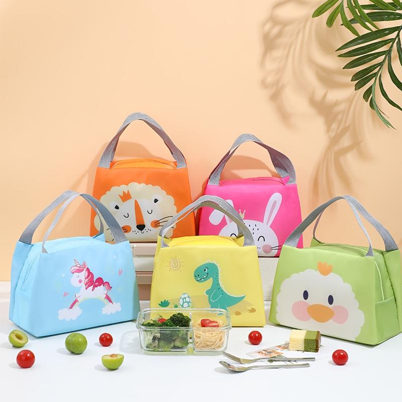 Large Capacity Insulated Lunch Bag for Handbag Bento and Portable Meals