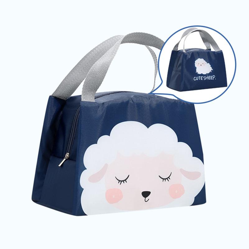 Large Capacity Insulated Lunch Bag for Handbag Bento and Portable Meals