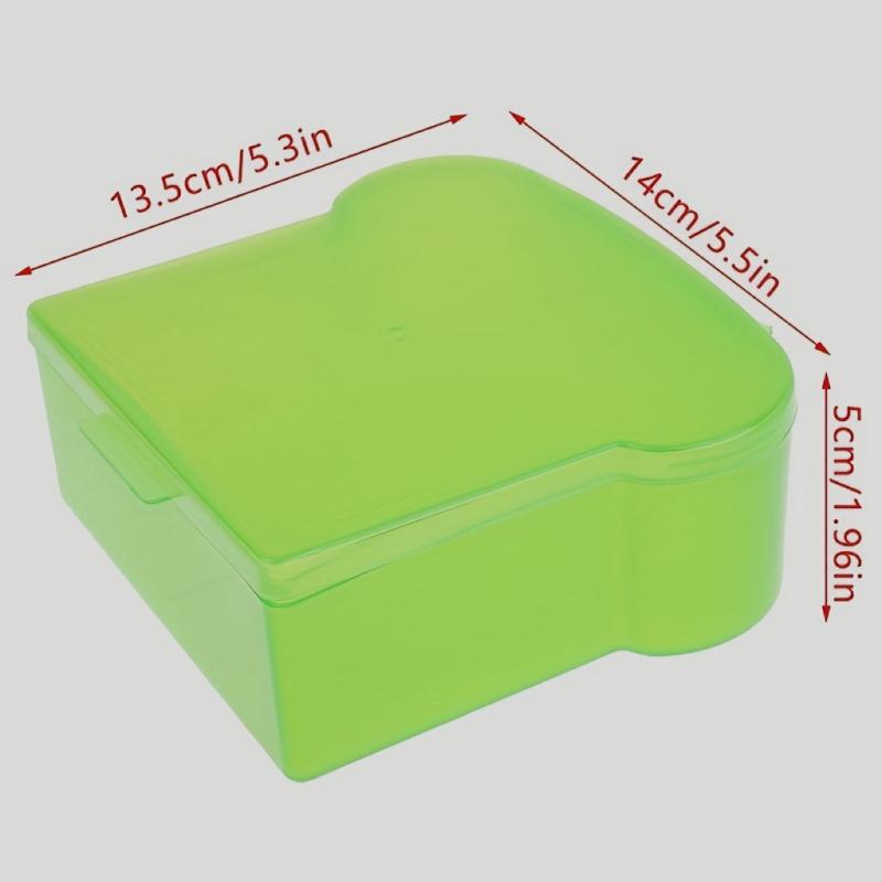 Sandwich Storage Box Reusable Microwave Container
