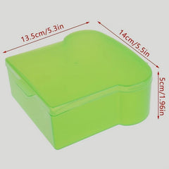 Sandwich Storage Box Reusable Microwave Container