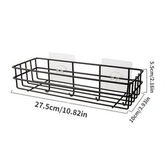 Wall Mounted Bathroom Shelf Organizer with Hook