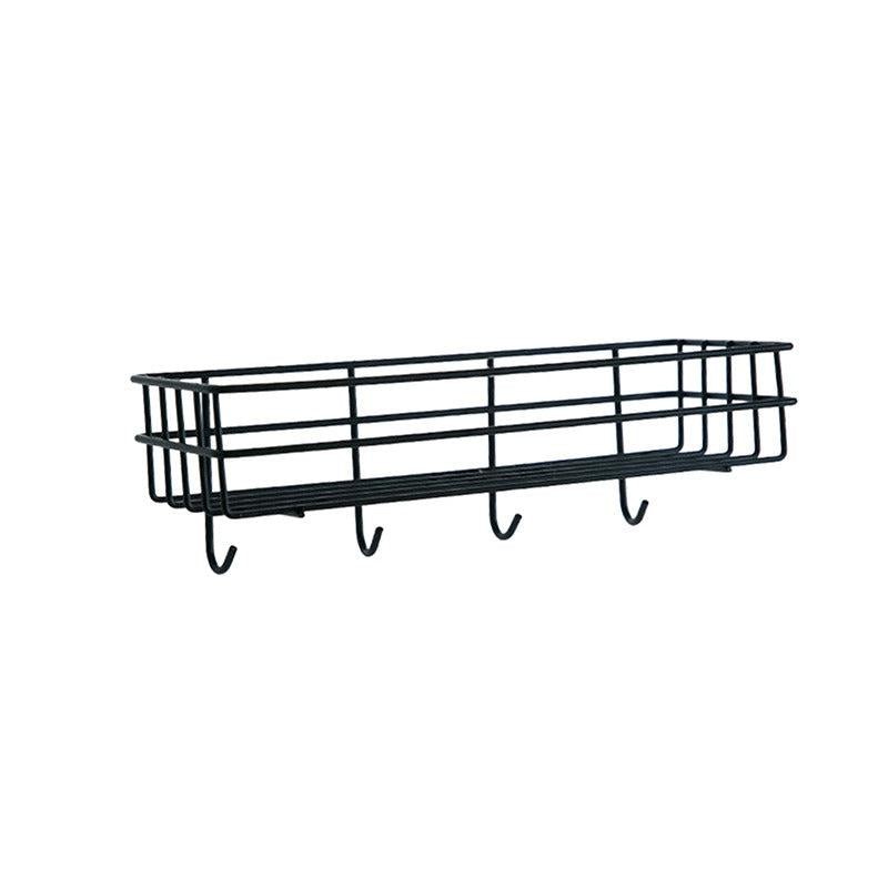Wall Mounted Bathroom Shelf Organizer with Hook