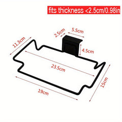 Stainless Steel Trash Rack Cabinet Door Garbage Bags Holder