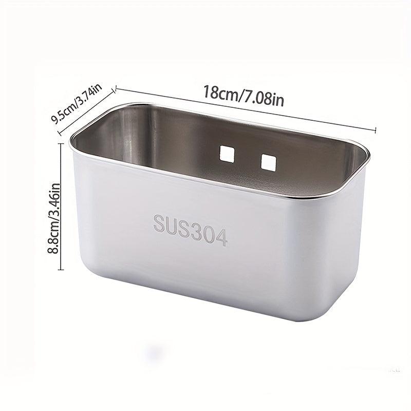 Stainless Steel Sink Strainer Catches Food Waste Washes Vegetables Fruits