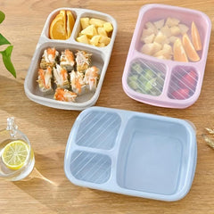 Wheat Straw Portable Lunch Box Insulated Meal Box Microwave Safe