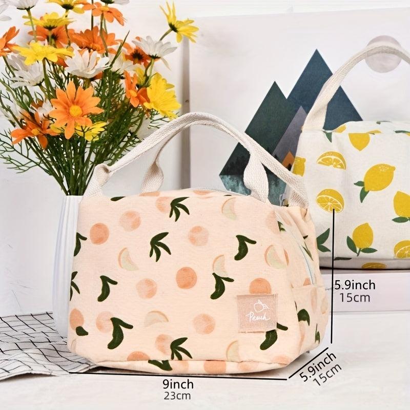Large Capacity Insulated Lunch Bag for Women Waterproof and Reusable