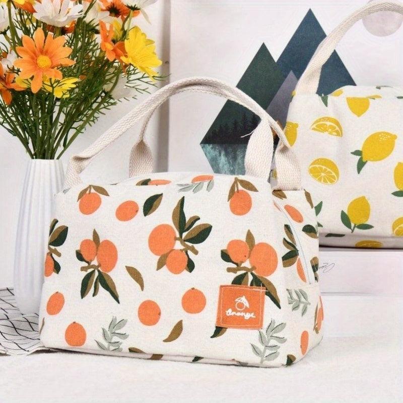 Large Capacity Insulated Lunch Bag for Women Waterproof and Reusable