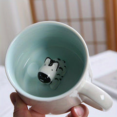 Cute 3D Animal Ceramic Cartoon Mug