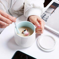 Cute 3D Animal Ceramic Cartoon Mug