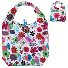 1pc Reusable Shopping Bags Heavy Duty Tote Bags Multicolor Household Storage