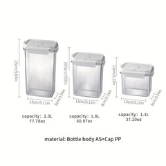 Kitchen Food Storage Box Sealed Tank Moisture-proof Grain Cereal Flour Container