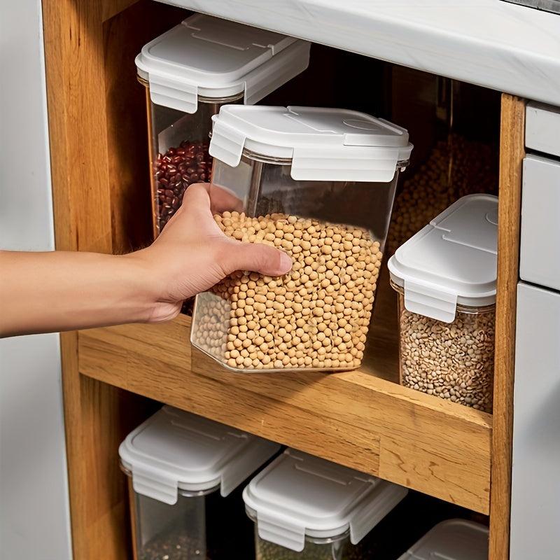 Kitchen Food Storage Box Sealed Tank Moisture-proof Grain Cereal Flour Container