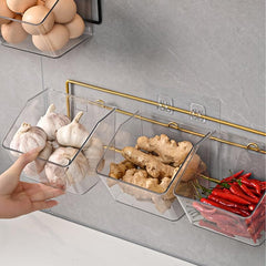 Transparent Onion Ginger Garlic Storage Basket