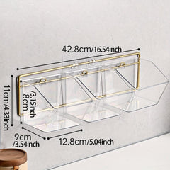 Transparent Onion Ginger Garlic Storage Basket