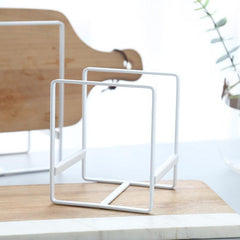 Efficient Drainage Dish Rack with Storage for Plates Kitchen Accessory