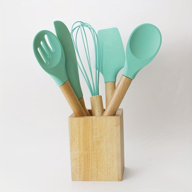 Wooden Kitchenware Storage Tube Tableware Bucket Chopsticks Bucket