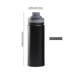17.92oz Stainless Steel Vacuum Mug with Handle