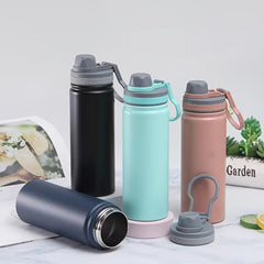 17.92oz Stainless Steel Vacuum Mug with Handle