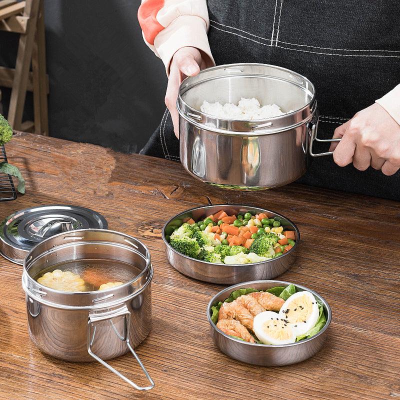 Stainless Steel Leakproof Lunch Box for Teens & Workers