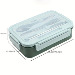 Leakproof Bento Box Lunch Container with Tableware for Teenagers and Workers