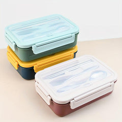 Leakproof Bento Box Lunch Container with Tableware for Teenagers and Workers