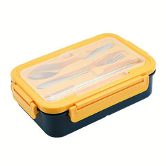 Leakproof Bento Box Lunch Container with Tableware for Teenagers and Workers