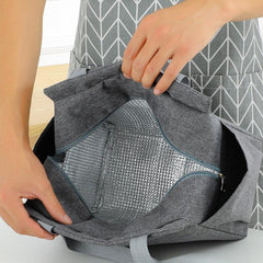 Large Capacity Insulation Bag Cooler Bag Waterproof Zipper