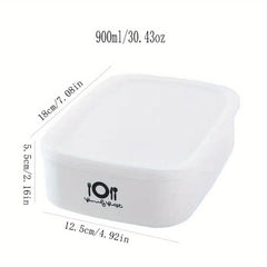 Reusable Refrigerator Storage Box with Lid
