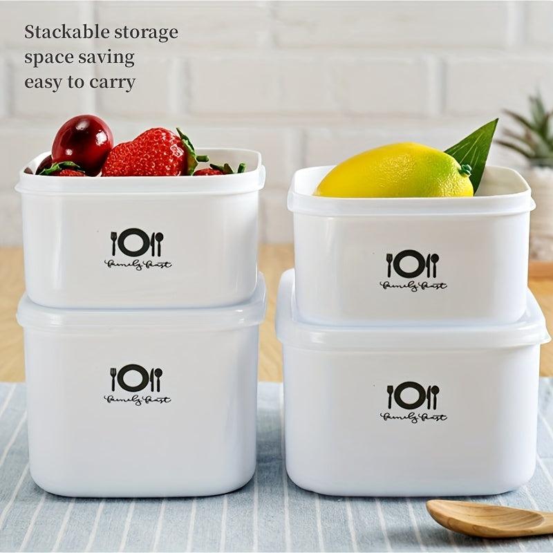 Reusable Refrigerator Storage Box with Lid