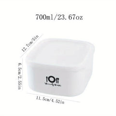 Reusable Refrigerator Storage Box with Lid