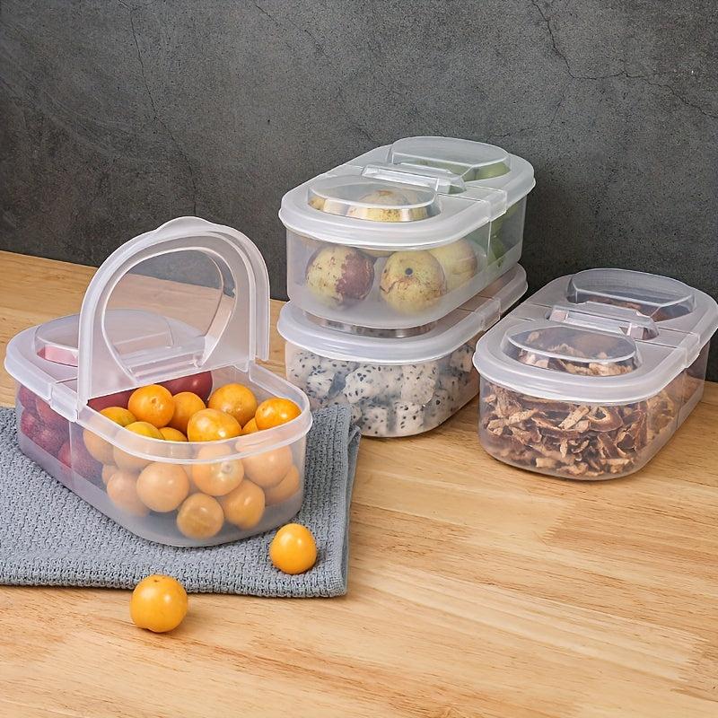 Plastic Refrigerator Storage Box Cheese Container Butter Block