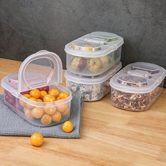 Plastic Refrigerator Storage Box Cheese Container Butter Block