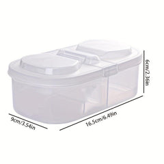 Plastic Refrigerator Storage Box Cheese Container Butter Block