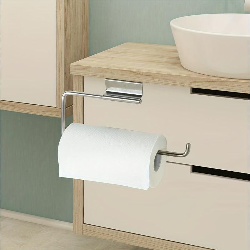 Stainless Steel Roll Holder Kitchen Towel Hanger
