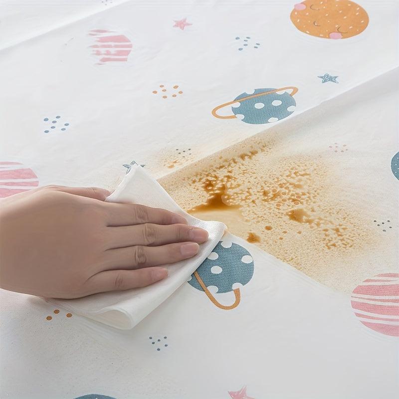 1pc Cartoon Pattern Refrigerator Dust Cover Waterproof Storage Organizer