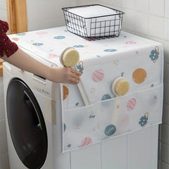 1pc Cartoon Pattern Refrigerator Dust Cover Waterproof Storage Organizer