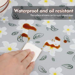Eco-Friendly Waterproof Shelf Liner, Cuttable Table Pad, Dust-Proof Closet Mat