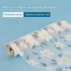 Eco-Friendly Waterproof Shelf Liner, Cuttable Table Pad, Dust-Proof Closet Mat