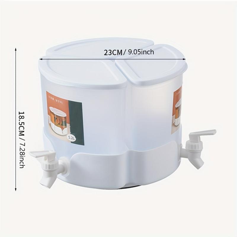 Large Capacity Rotatable Refrigerator Kettle with Tap