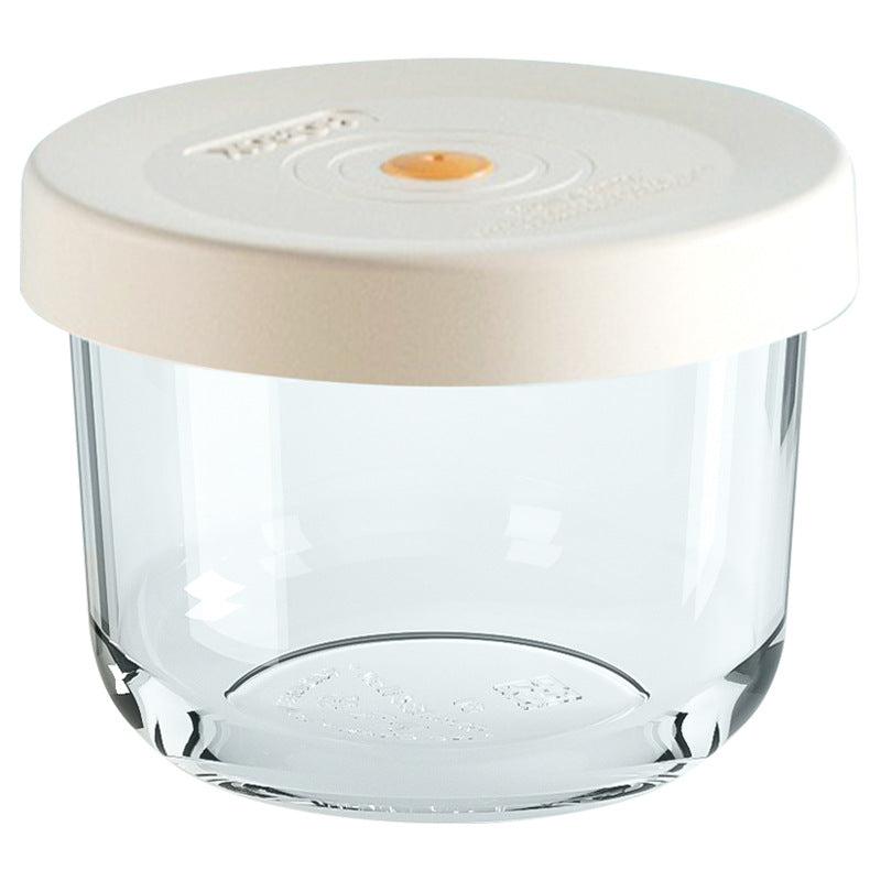 Glass Food Storage Box Leak-proof Fresh-keeping Bowl
