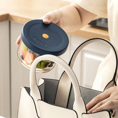 Glass Food Storage Box Leak-proof Fresh-keeping Bowl