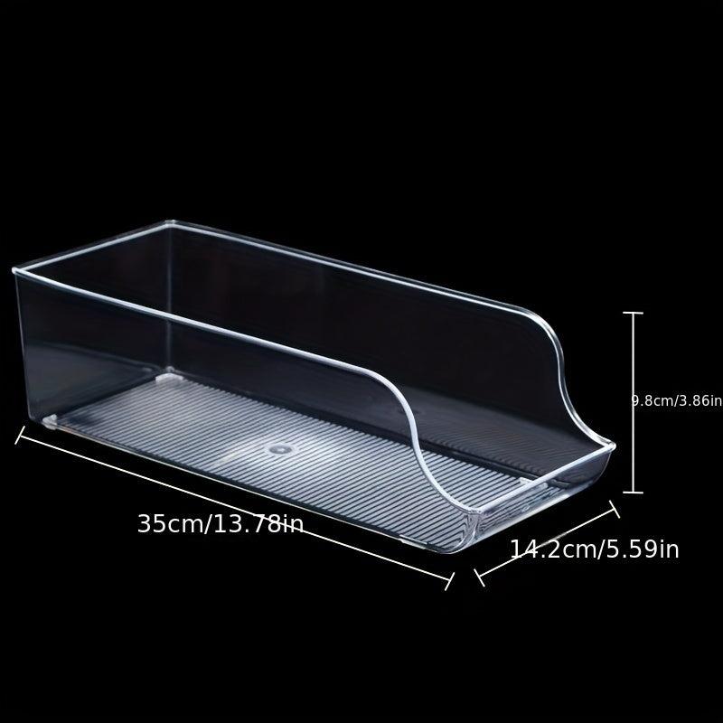 Refrigerator Beverage Storage Box Automatic Filling Sorting Organizer Bins