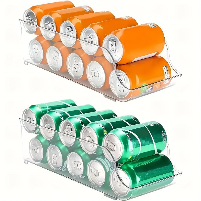 Refrigerator Beverage Storage Box Automatic Filling Sorting Organizer Bins