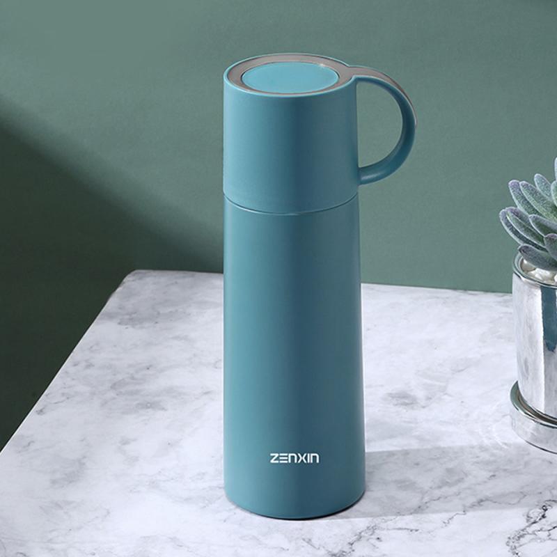 500ml Stainless Steel Vacuum Flask with Cup Lid