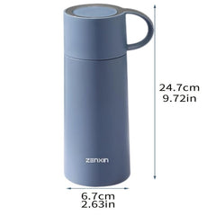 500ml Stainless Steel Vacuum Flask with Cup Lid