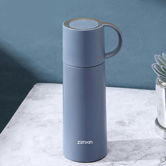 500ml Stainless Steel Vacuum Flask with Cup Lid