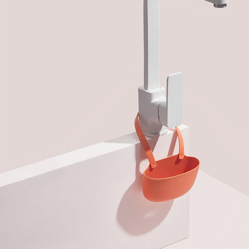 Double Decker Kitchen Sink Shelf Soap Sponge Drain Rack Holder